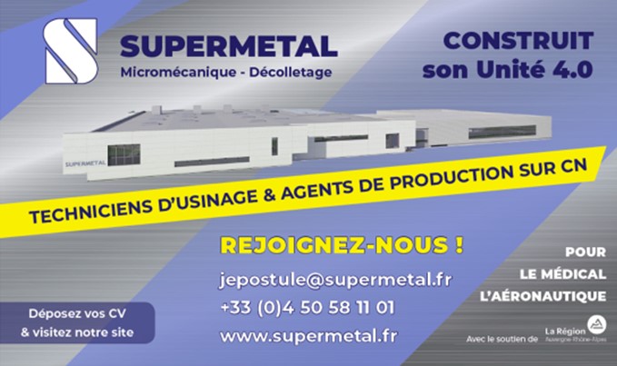 (Français) Supermetal recrute